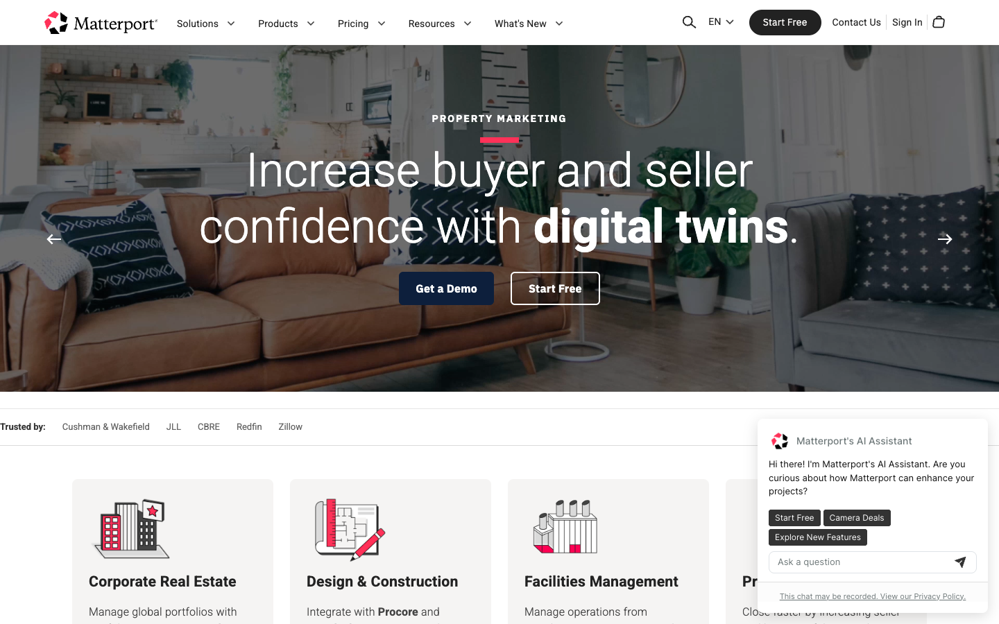 Matterport — 3D Tour Integration After
