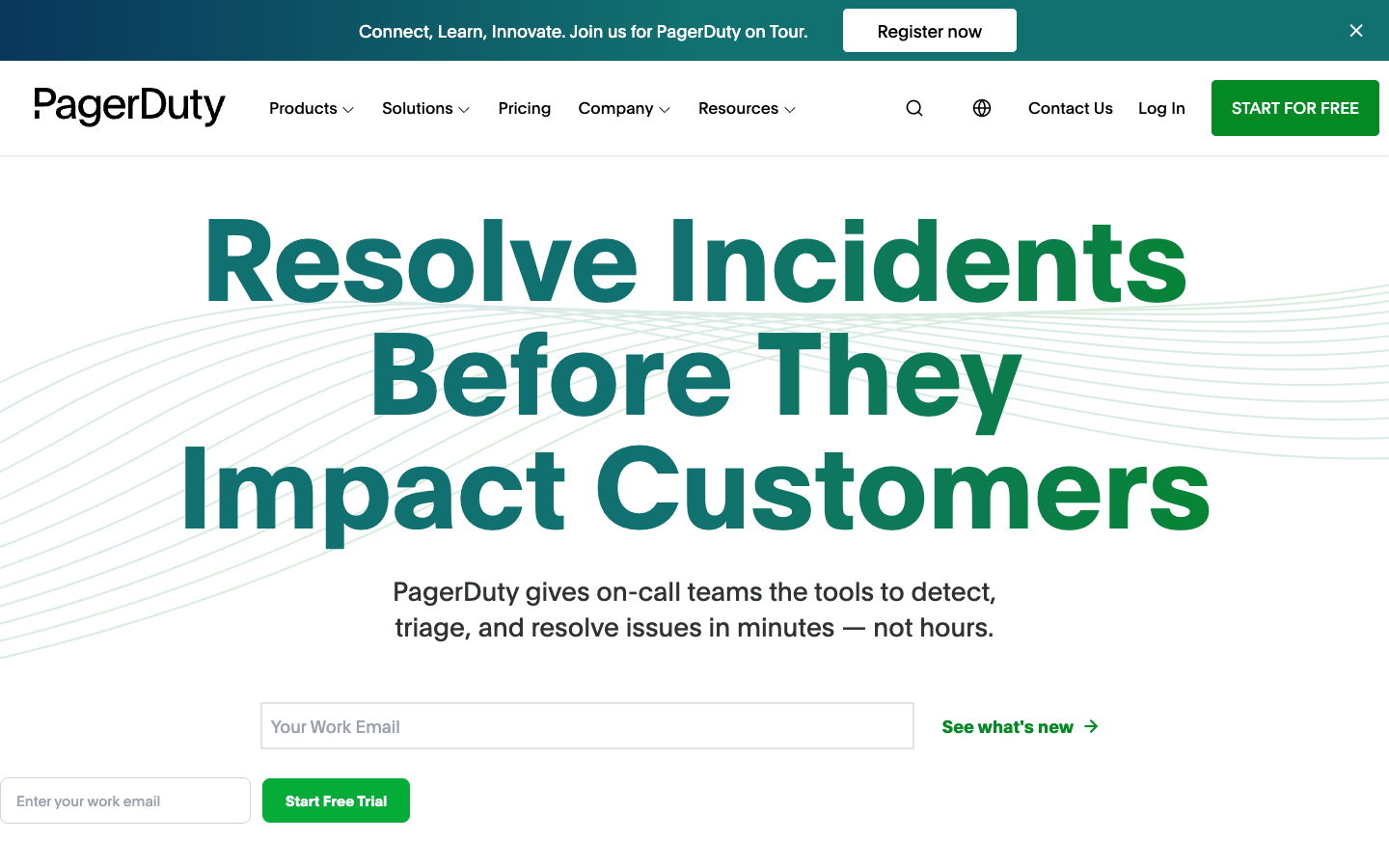 PagerDuty — Urgency Copy Test After